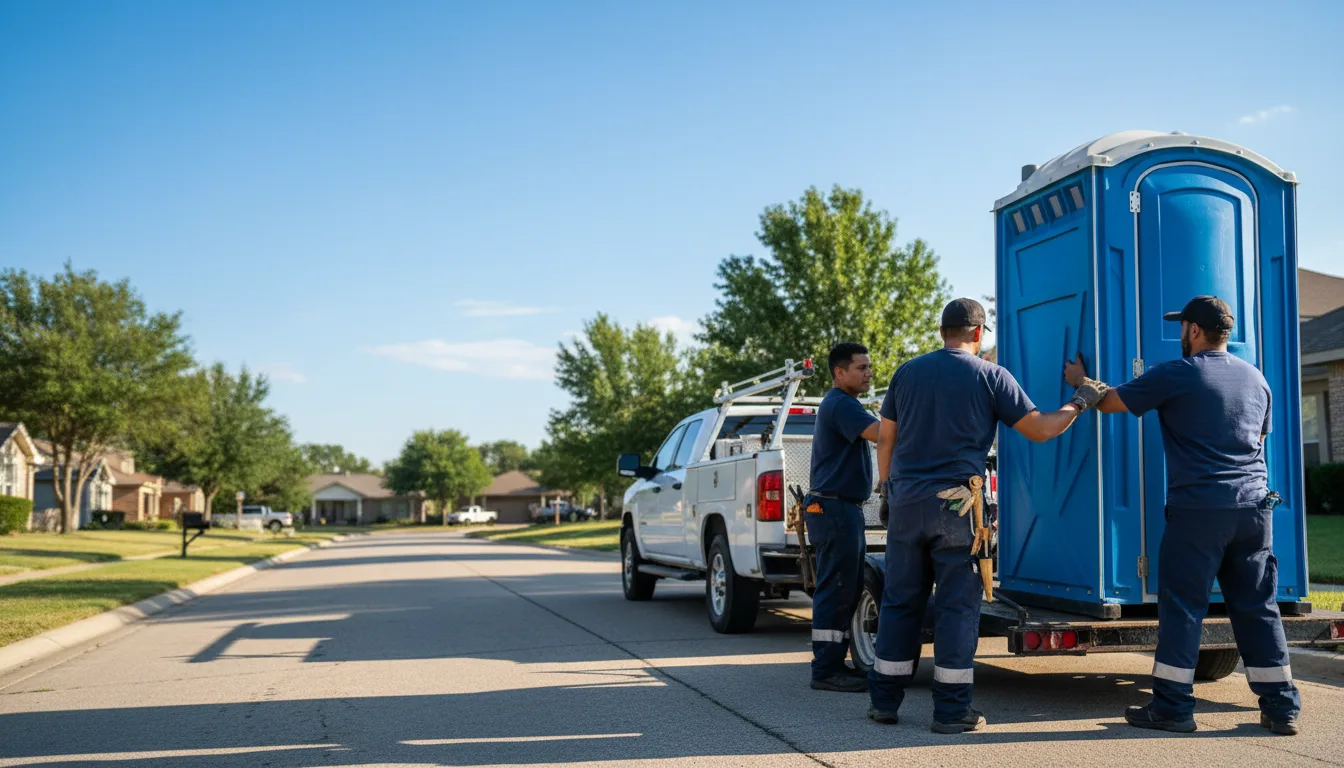 Portable Toilet Rental in Vincent, AL near me